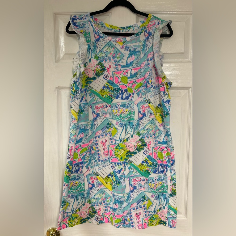 Lilly Pulitzer sleeveless dress Size LG dress